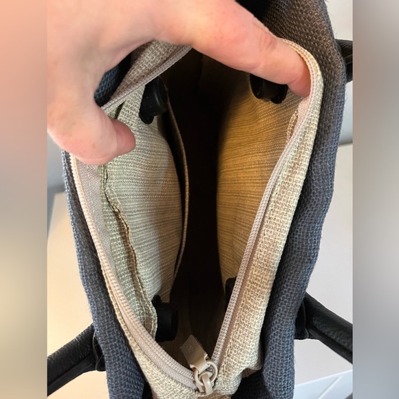 Red O Bag Shoulder Bag Double Handle Waterproof Purse Reusable Durable Basic - Picture 5 of 13